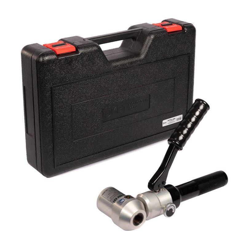  Пресс гидравлический ручной для пробивки отверстий угловой ПГРОу-60А КВТ 66535 фото в каталоге от BTSprom.by