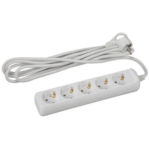 удлинитель 5х3м с заземл. 16а ip20 u-5e-3m-3х1 пвс 3х1 эра б0028376 от BTSprom.by