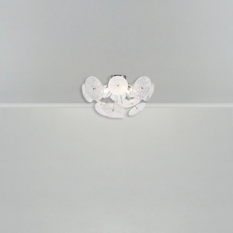 светильник brillia 60вт e14х6 ip20 потолочн. freya fr5274cl-06ch от BTSprom.by
