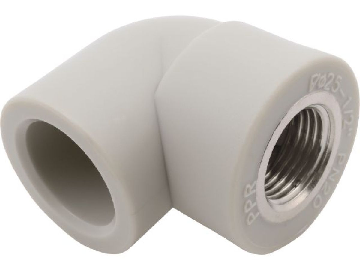 колено пп комб. вн. 20x1/2" сер. fv plast (под заказ кратно коробкам) aa218020012 от BTSprom.by