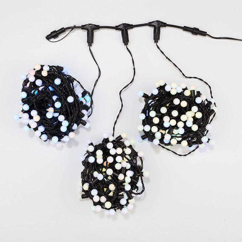 Гирлянда светодиодная "LED ClipLight-Мультишарики" 3 нити х20м 399LED RGB 25Вт 24В IP65 свечение с динамикой трансф. в компл. провод ПВХ темн. зел. Neon-Night 323-619 фото в каталоге от BTSprom.by  Гирлянда светодиодная "LED ClipLight-Мультишарики" 3 нити х20м 399LED RGB 25Вт 24В IP65 свечение с динамикой трансф. в компл. провод ПВХ темн. зел. Neon-Night 323-619 фото в каталоге от BTSprom.by