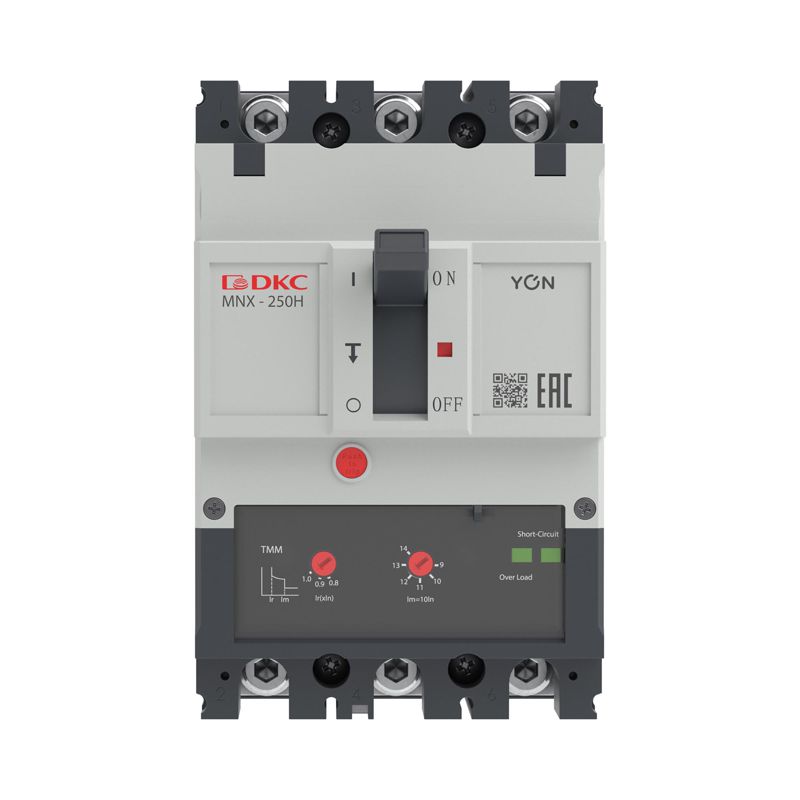 Выключатель автоматический 3P 250А 150кА pro MNX250H при AC415V расцепитель TMM YON MNX250H3PTMM0250 фото в каталоге от BTSprom.by