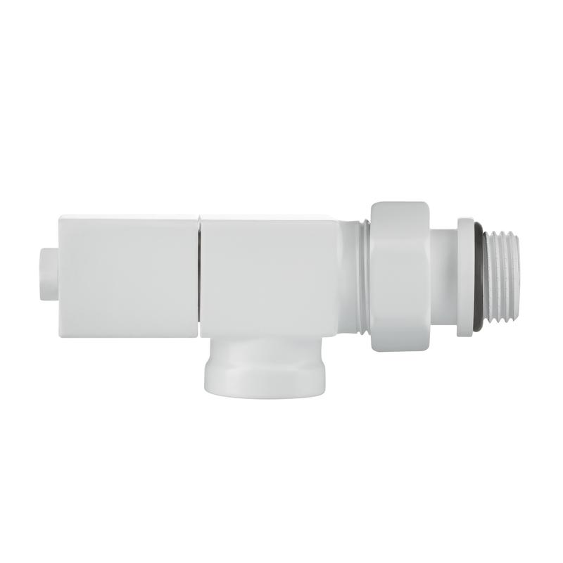  Набор дизайн-вентилей CUBE осевой 1/2дюйм бел. Royal Thermo НС-1422572 фото в каталоге от BTSprom.by