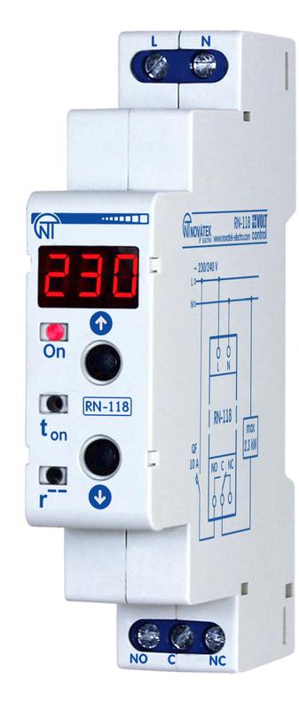 реле напряжения рн-118 новатек-электро 3425600118 от BTSprom.by