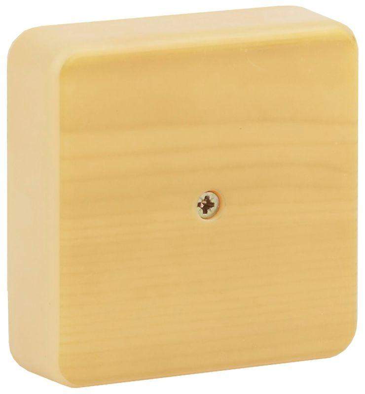 коробка распаячная 100х100х30 (без клеммы) сосна ip40 эра б0031182 от BTSprom.by