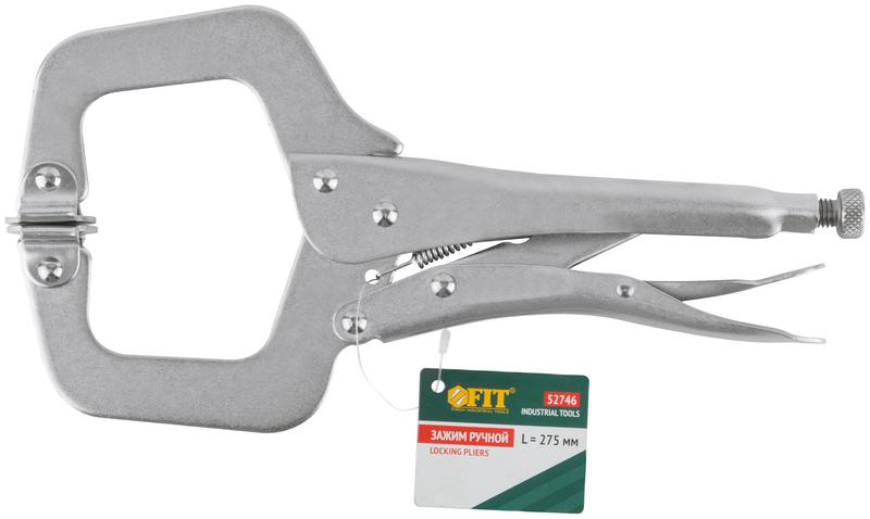  Зажим ручной точечный тип C 275мм FIT 52746 фото в каталоге от BTSprom.by