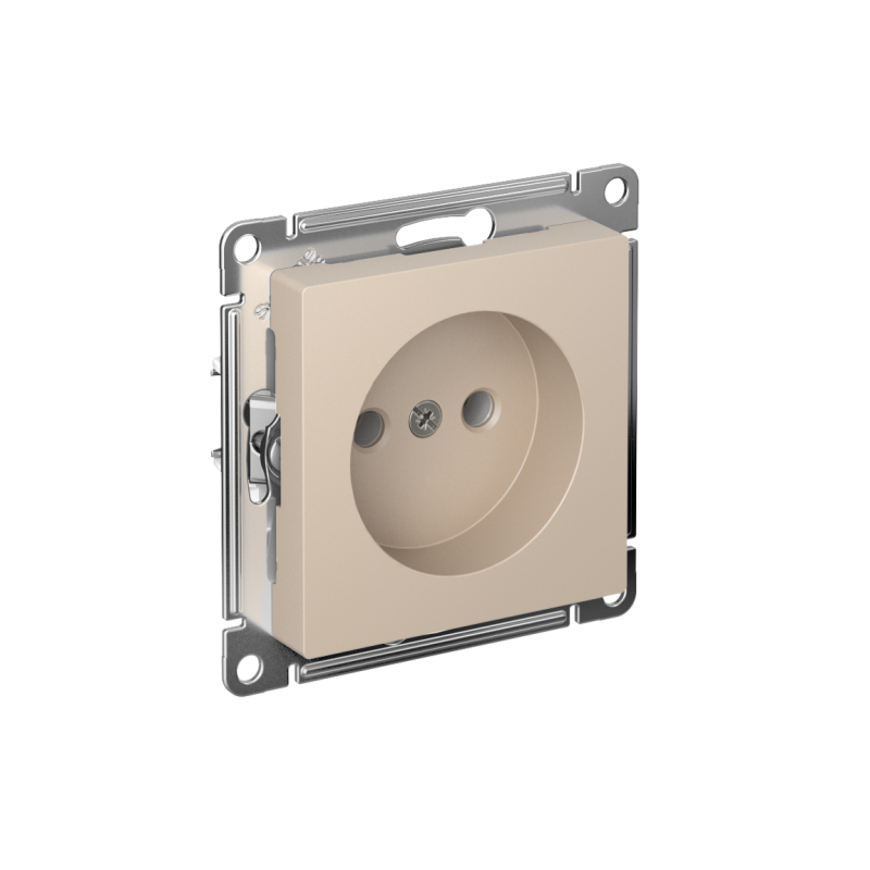 розетка atlasdesign 16а без заземл. без шторок быстрозажим. клем. механизм песочн. se atn001241s от BTSprom.by