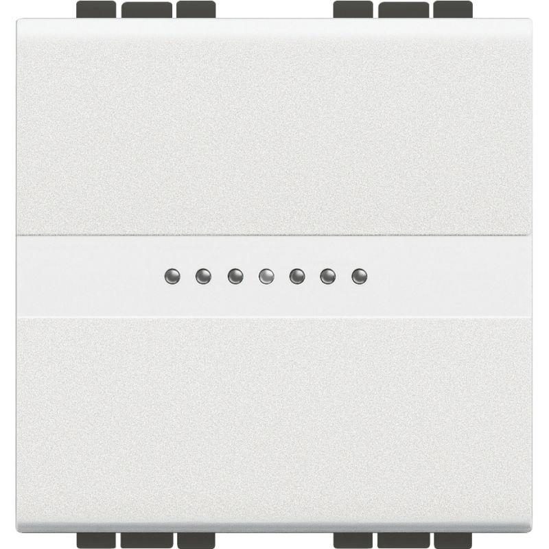 переключатель аксиальный 1-кл. 2мод. сп livinglight 10а ip20 250в авт. клеммы бел. leg btc n4053m2an от BTSprom.by