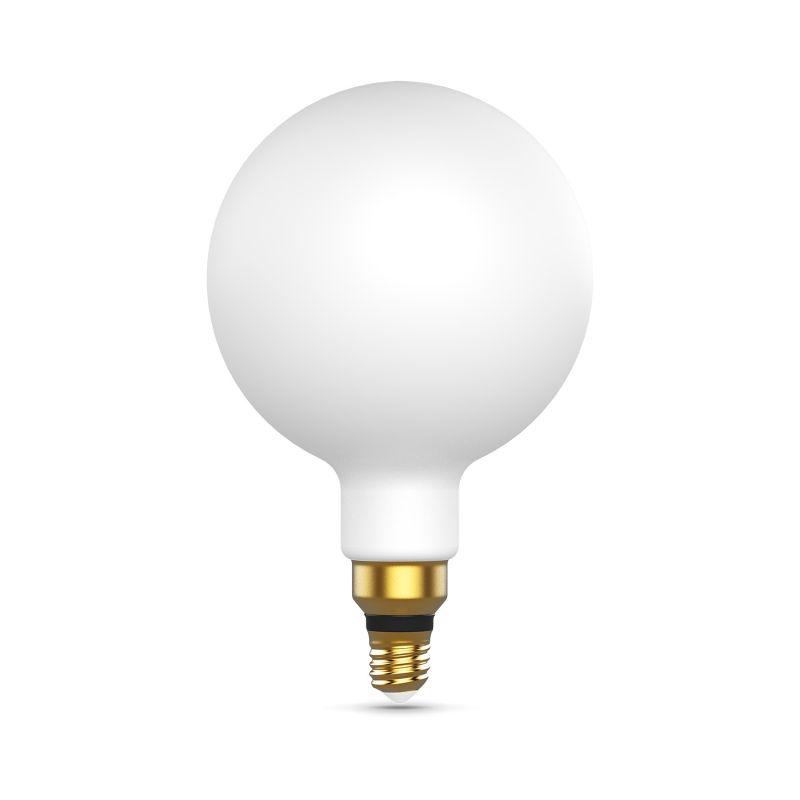 Лампа светодиодная филаментная Black Filament 14Вт G200 шар матовая 4100К нейтр. бел. E27 1170лм диммир. GAUSS 153202214-D фото в каталоге от BTSprom.by