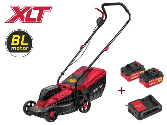 газонокосилка аккумуляторная wortex clm 3336 all1 xlt set бесщёт.двиг., 18в+18в, 2акб, 4ач, шир.3 (выс. 30-75 мм, травосборник 30 л) 0334249 от BTSprom.by