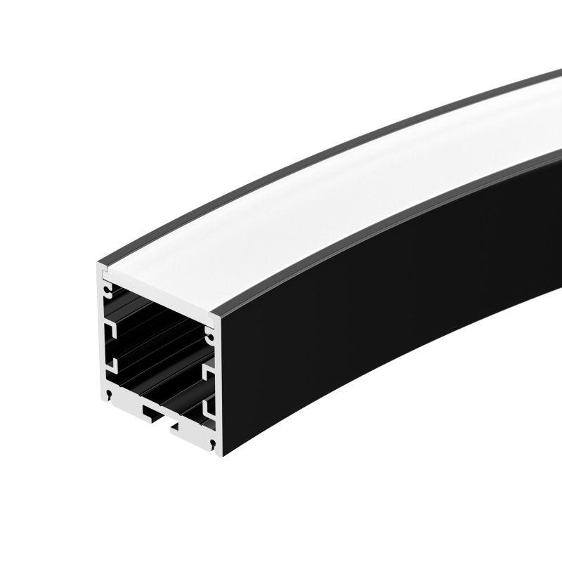 профиль sl-arc-3535-d800-a90 black (630мм дуга 1 из 4) алюм. arlight 027638 от BTSprom.by