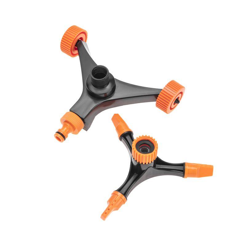  Дождеватель для полива на колесах круговой регулируемый ЧЕТЫРЕ СЕЗОНА 62-0295 фото в каталоге от BTSprom.by