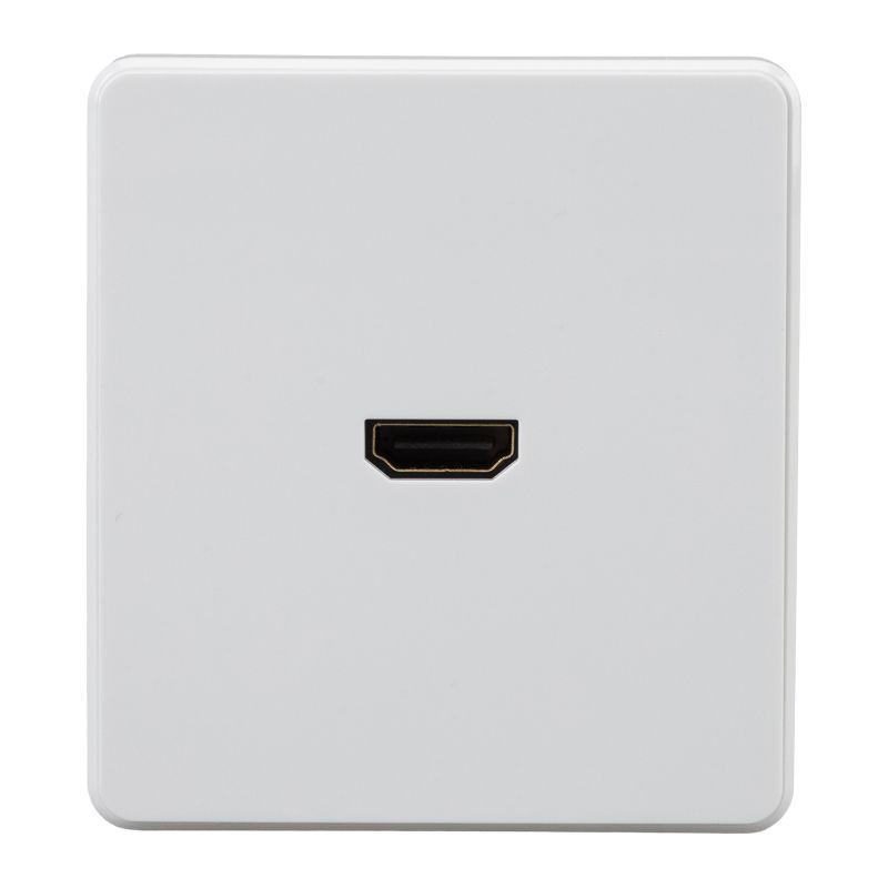 розетка сп round hdmi ip20 перламутр kranz kr-78-0730-1 от BTSprom.by