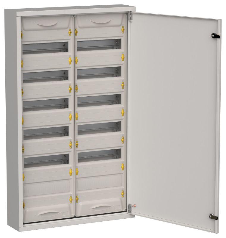 корпус щрн-144 (2х72) titan 5 960х570х140 ip31 метал. сер. iek ti5-50-n-2x072-31-7035 от BTSprom.by