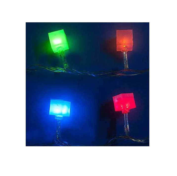 гирлянда светодиодная «кубики» uld-s0700-050/dta multi ip20 cubes-1 с контроллером 50led (дл.7м) uniel 7932 от BTSprom.by