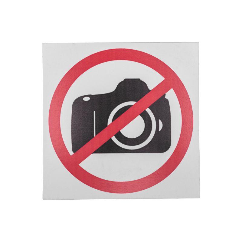 табличка пвх запрещающий знак "фотосъемка запрещена" 150х150мм rexant 56-0043-2 от BTSprom.by