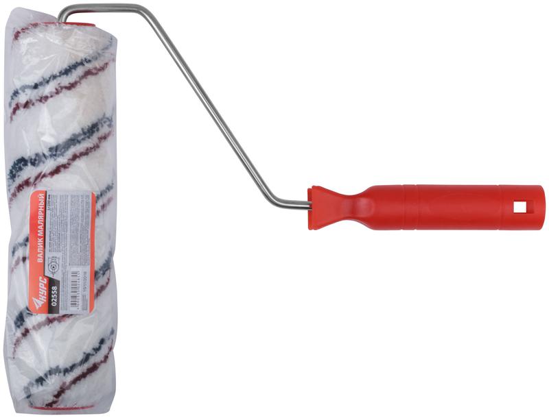  Валик 230мм d40/62мм ворс 11мм бюгель 6мм стержневая система микроволокно КУРС 02558 фото в каталоге от BTSprom.by