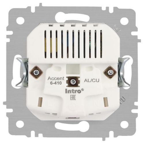  Розетка 1-м СП Accent 6-410-09 16А IP20 250В P+E Schuko + 2хUSB защ. шторки титан Intro Б0063711 фото в каталоге от BTSprom.by