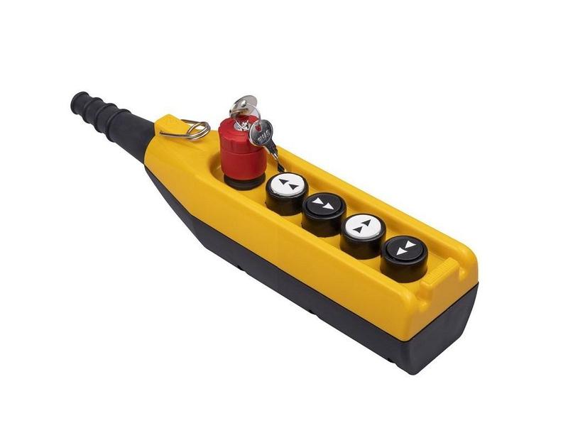 пульт управления 2х скоростной с аварийной кнопкой с ключом cp emas pv5ea30b44 от BTSprom.by