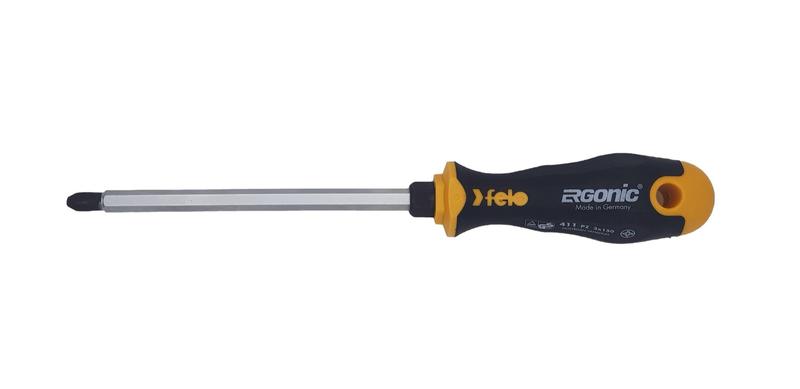 отвертка крестовая с шестигранным лезвием ergonic pz 3х150 felo 41130540 от BTSprom.by