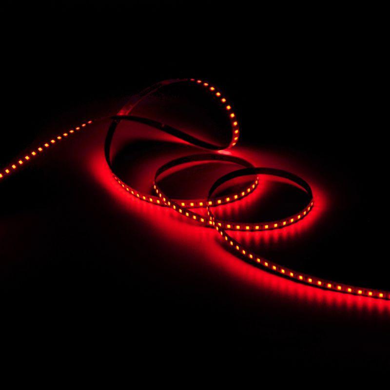  Лента светодиодная Basic 2835/120-SMD 9.6Вт/м красн. IP20 624лм/м 12В 8мм (уп.3м) GAUSS BT066 фото в каталоге от BTSprom.by