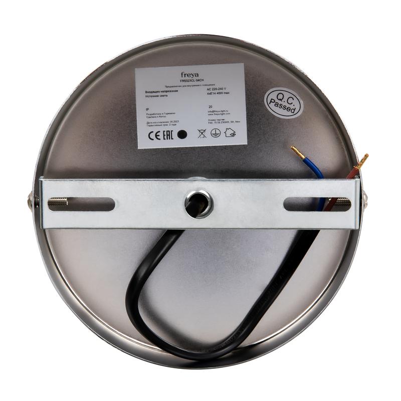  Светильник Lumix 40Вт E14х4 IP20 потолочн. Freya FR5323CL-04CH фото в каталоге от BTSprom.by