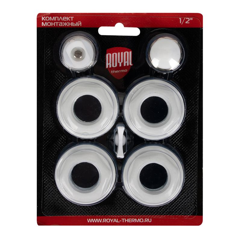  Комплект монтажный 1дюймх3/4дюйм бел. Royal Thermo НС-1490685 фото в каталоге от BTSprom.by