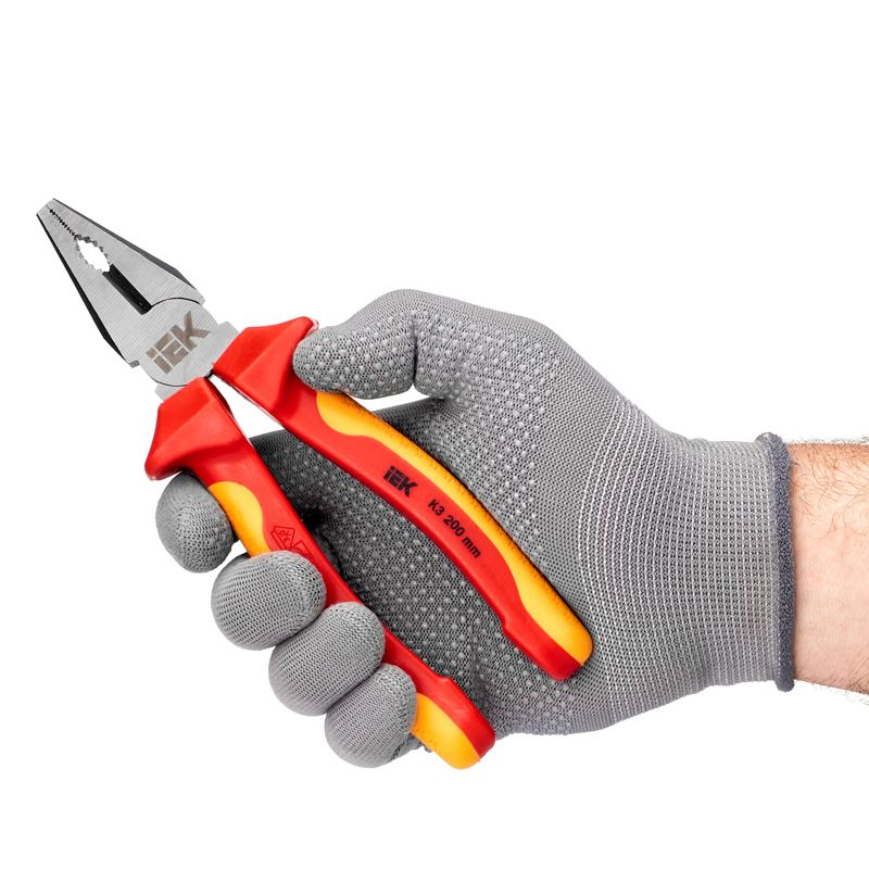  Пассатижи диэлектрические 200мм K3 ARMA2L 3 IEK A2L3-PL20-K3-200 фото в каталоге от BTSprom.by