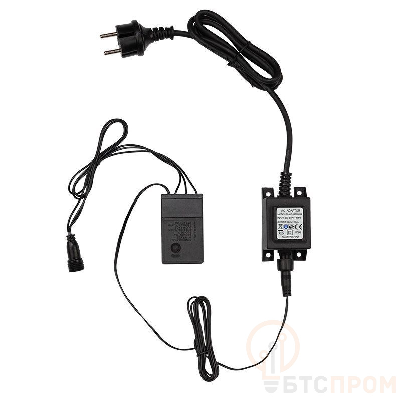 Гирлянда светодиодная "LED ClipLight" 3 нити х20м 399LED бел. 25Вт 24В IP65 свечение с динамикой с трансф. Neon-Night 323-305 фото в каталоге от BTSprom.by  Гирлянда светодиодная "LED ClipLight" 3 нити х20м 399LED бел. 25Вт 24В IP65 свечение с динамикой с трансф. Neon-Night 323-305 фото в каталоге от BTSprom.by