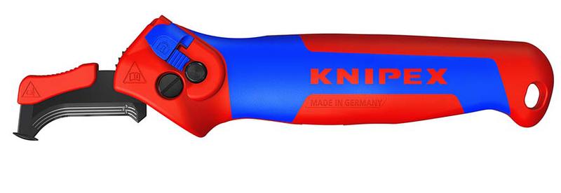 нож для кабеля с пяткой с трещоткой 146мм ручка 2к knipex kn-1650145sb от BTSprom.by