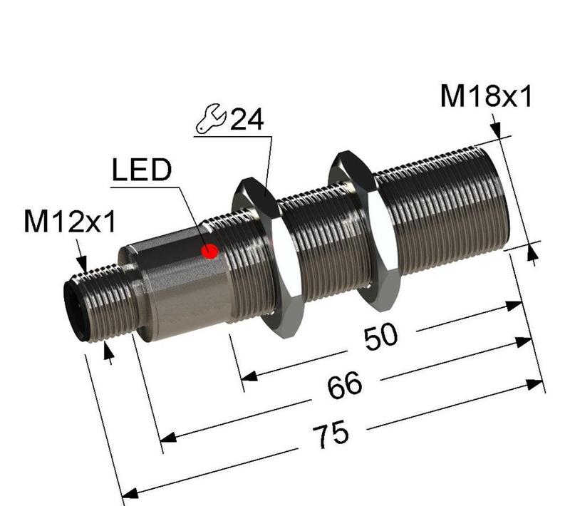 выключатель бесконтактный ps2-18m75-5b51-c4 (вб2.18м.75.5.5.1.с4) реле и автоматика a8010-t90600811 от BTSprom.by