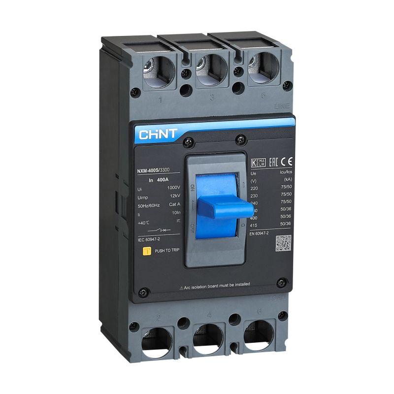 выключатель автоматический 3п 400а 70ка nxm-400h (r) chint 844358 от BTSprom.by