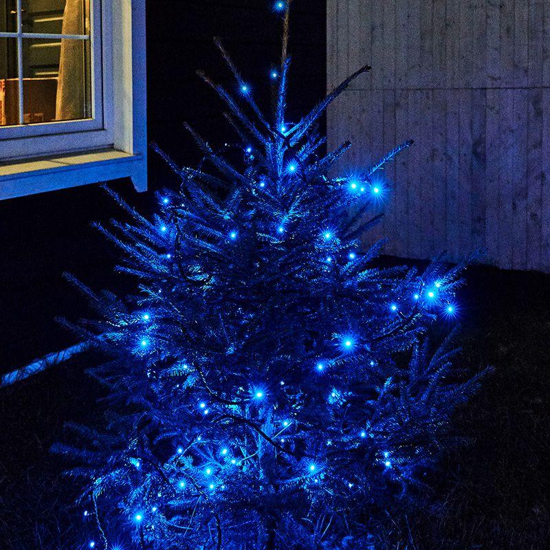  Гирлянда светодиодная управляемая"Нить" 10м 100LED син. 10Вт 220-240В IP65 8 режимов провод ПВХ черн. (контроллер в комплекте) Neon-Night 303-133 фото в каталоге от BTSprom.by