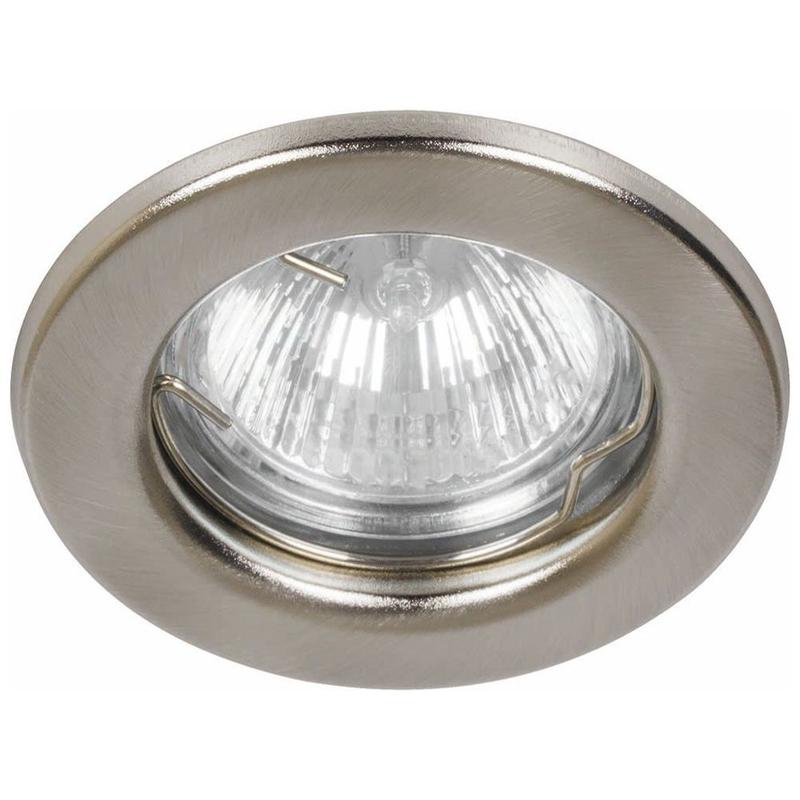 светильник потолочный встраиваемый mr16 g5.3 титан dl10 feron 15112 от BTSprom.by