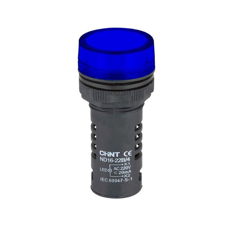 индикатор nd16-22b син. ac/dc220в (r) chint 592787 от BTSprom.by индикатор nd16-22b син. ac/dc220в (r) chint 592787 от BTSprom.by