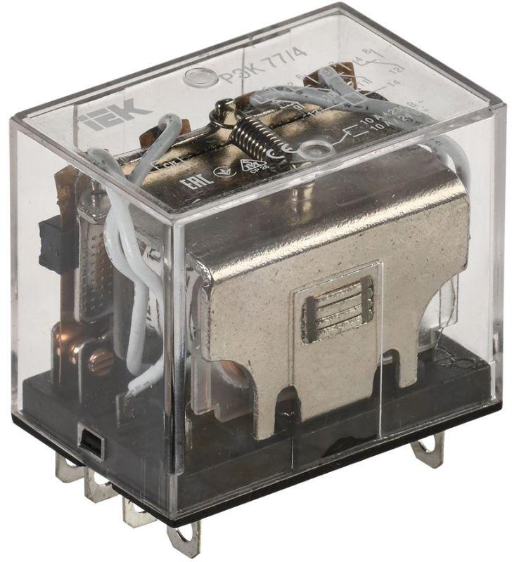 реле рэк 77-4 10а 12в dc iek rrp10-4-10-012d от BTSprom.by