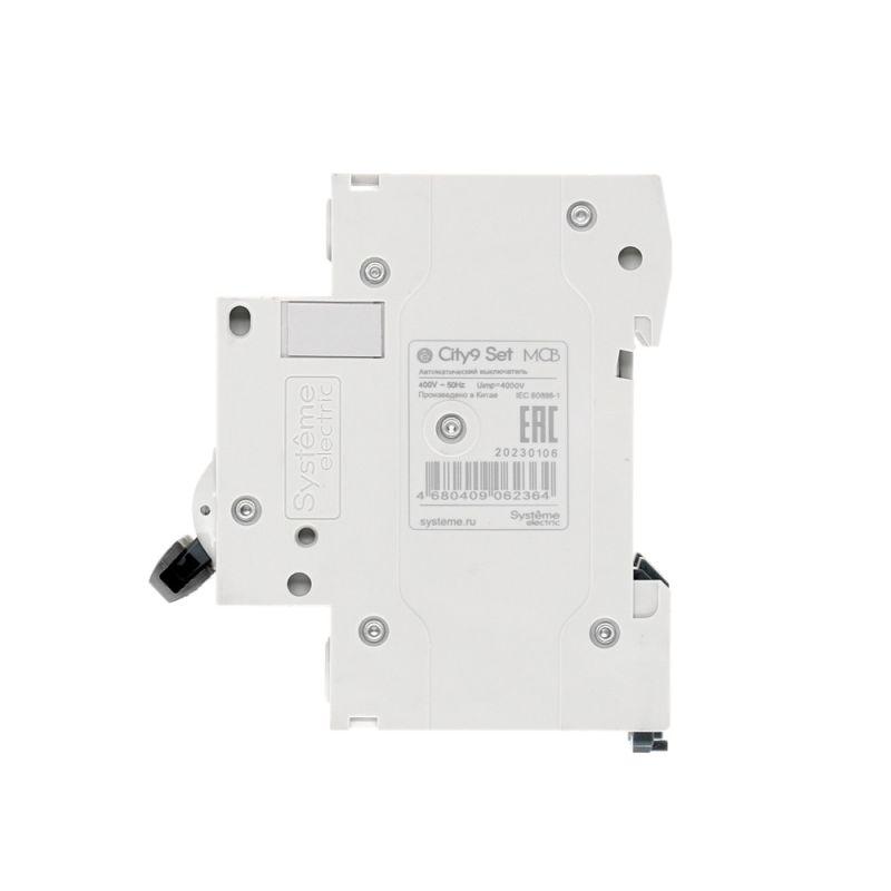  Выключатель автоматический модульный 3п C 6А 4.5кА City9 Set 400В SE C9F34306 фото в каталоге от BTSprom.by