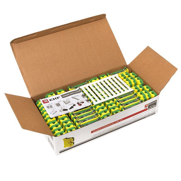  Колодка клеммная ЕК-16/80 JXB земля EKF plc-ek-16/80 фото в каталоге от BTSprom.by