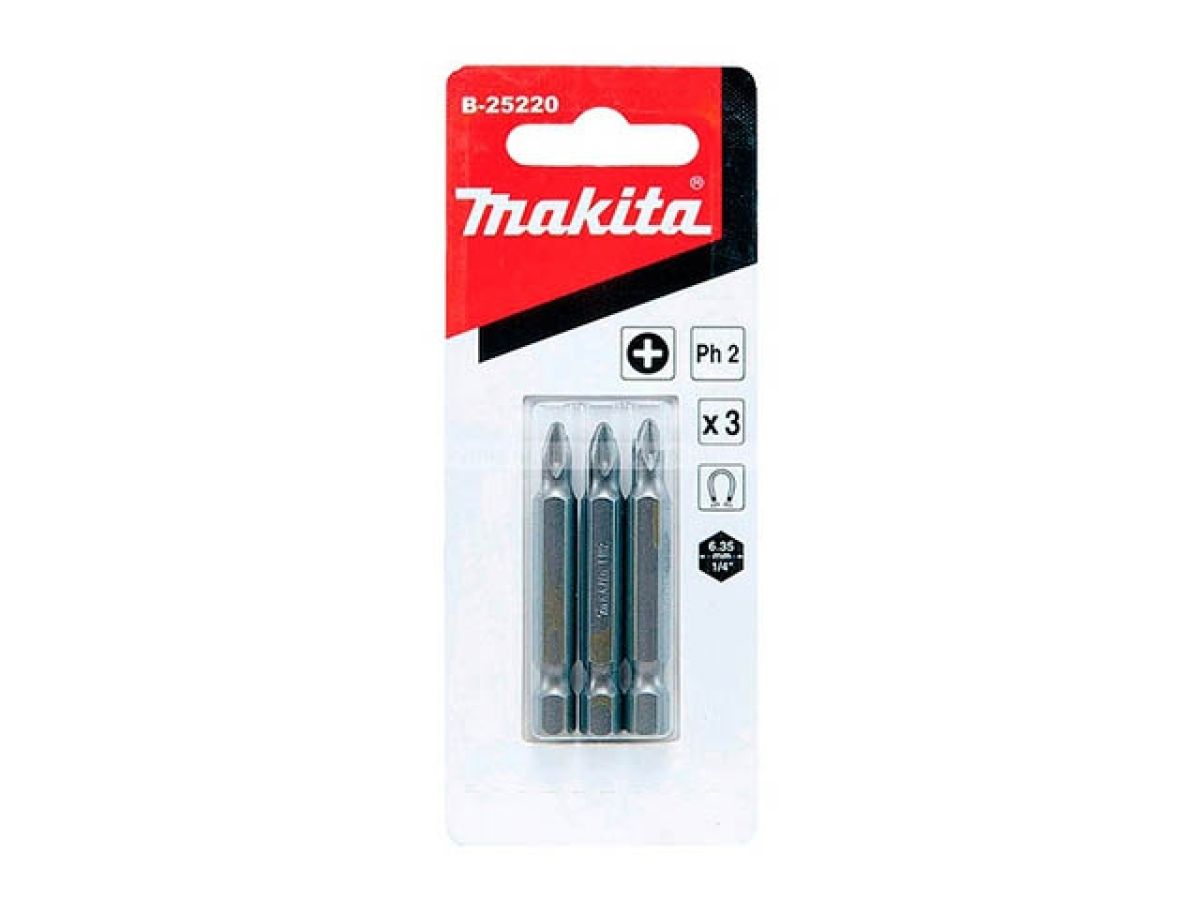 насадка ph2, 50 мм, e-form(mz) makita 3 шт. b-25220 от BTSprom.by