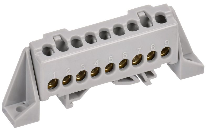 шина l "фаза" в комб. изол. "стойка" 6х9-9-ср tekfor iek tf-nn10-09-dp-k03 от BTSprom.by