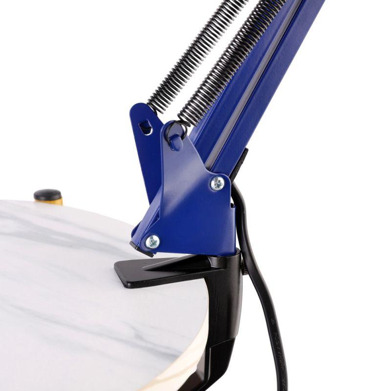  Светильник KD-335 C23 настольный с метал. струбциной 230В 40Вт E27 темно-син. Camelion 13877 фото в каталоге от BTSprom.by