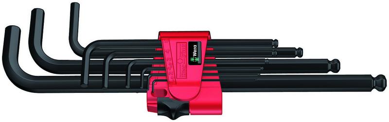 набор г-образных ключей 950/9 pkl bm hex-plus blacklaser 6 9 предметов (1.5/2/2.5/3/4/5/6/8/10мм) wera we-022086 от BTSprom.by
