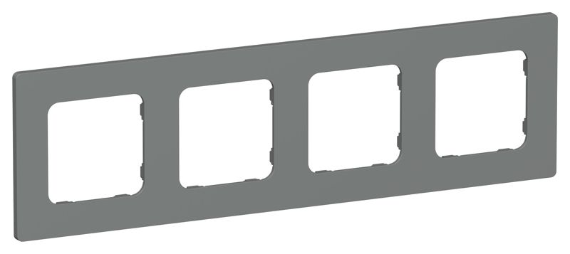 рамка 4-м сп flite ру-4-к-флма мокрый асфальт iek fi-m42-32-20-k80 от BTSprom.by