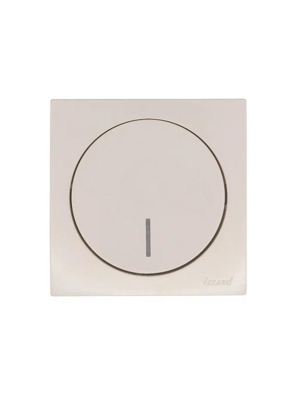  Выключатель 1-кл. СП OSEN 10А IP20 с подсветкой механизм сл. кость LEZARD 743-9088-111 фото в каталоге от BTSprom.by