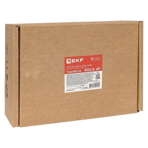  Рубильник 4п 400А без рукоятки управления TwinBlock EKF tb-s-400-4p фото в каталоге от BTSprom.by