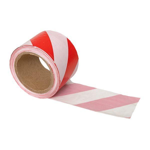  Лента оградительная ЛО "Красно-белая" 75х100 Basic EKF lo-75x100-bas фото в каталоге от BTSprom.by