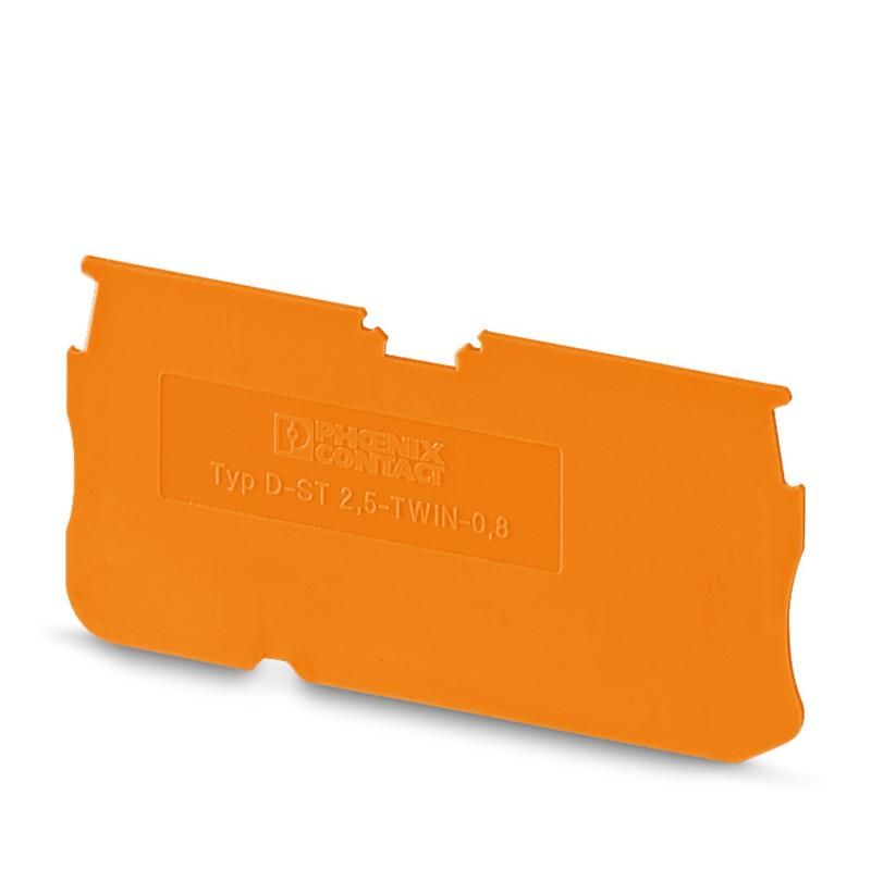 крышка концевая d-st 2.5-twin-0.8 og phoenix contact 3030512 от BTSprom.by