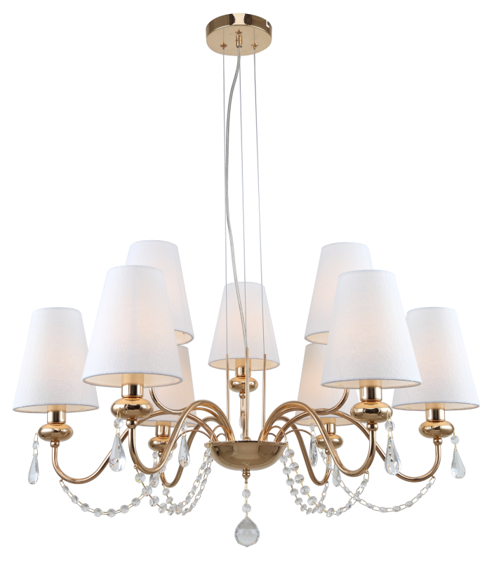 люстра becky 2066-309 9хe14 40вт классика rivoli б0055466 от BTSprom.by