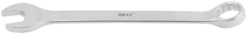  Ключ комбинированный усиленный "Гранд" CrV холодный штамп 24мм FIT 63293 фото в каталоге от BTSprom.by