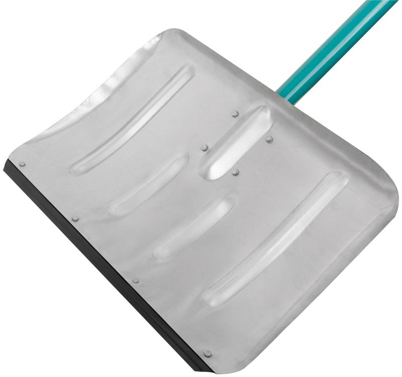  Лопата для уборки снега тротуарная 500х330х1320мм алюм. черенок; сталь оцинк. КУРС 68127 фото в каталоге от BTSprom.by